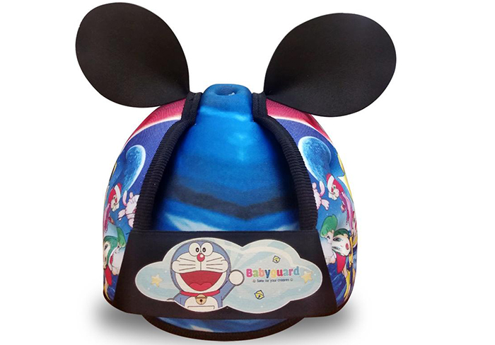 Mũ bảo vệ đầu cho bé BabyGuard in hình Doremon