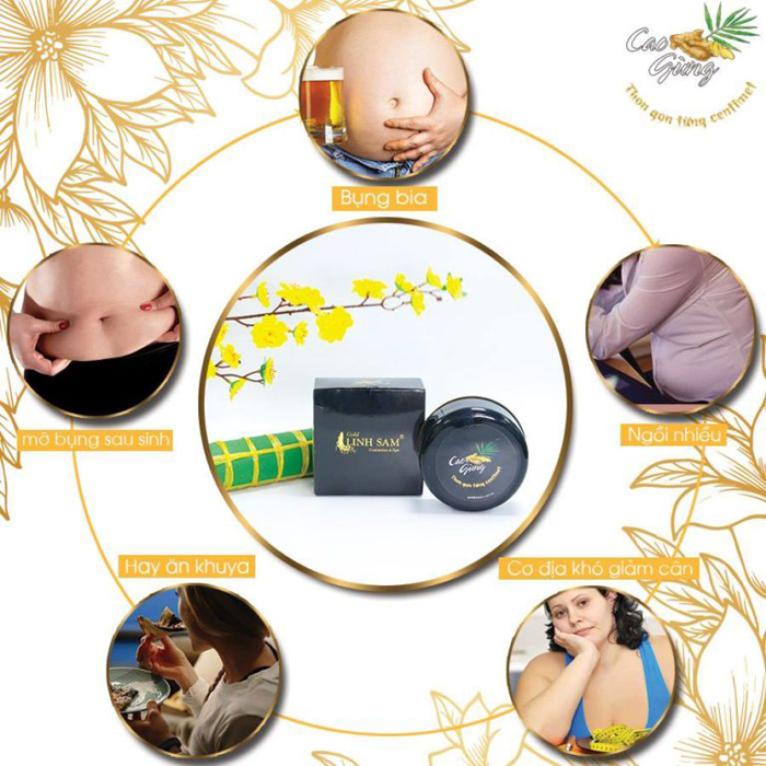 cao gừng tan mỡ Thiên Nhiên Việt 