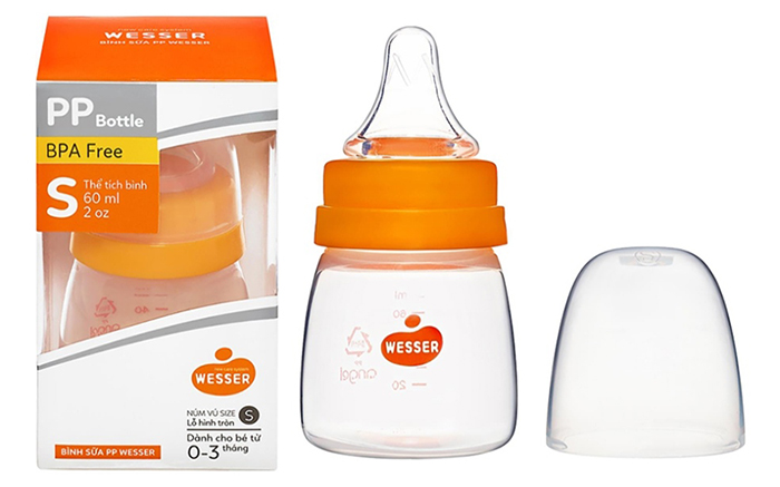 Binh sua PP Wesser co hep 60ml