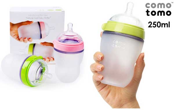 Được thiết kế y hệt bầu vú mẹ, chất liệu hoàn toàn bằng silicone, được sản xuất chính hãng từ Hàn Quốc
