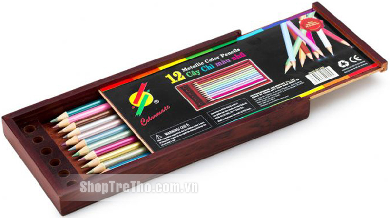 bút chì màu nhũ Colormate 401204 