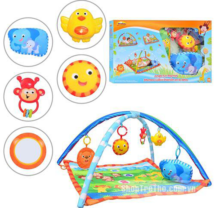 Thảm chơi hình động vật Winfun 0831