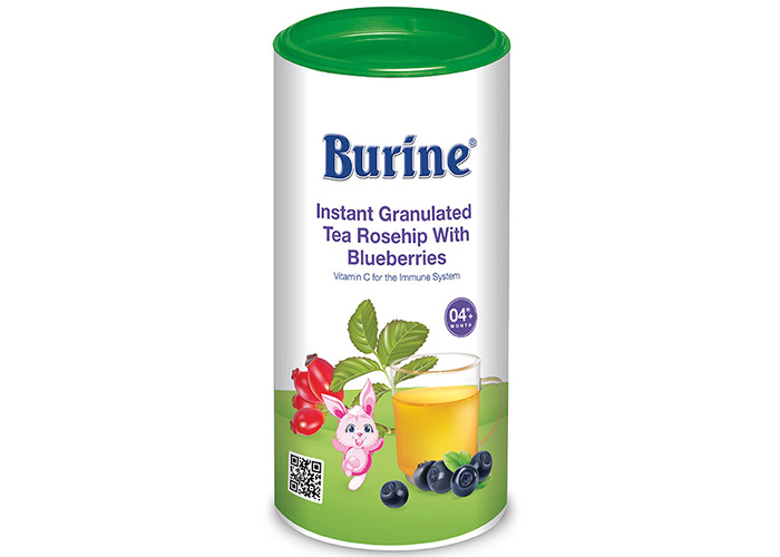 Tra com hoa qua Burine tam xuan, viet quat 200g