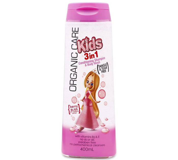 Sữa tắm gội tự nhiên 3in1 Organic Care Kids Berry Bliss (400ml)