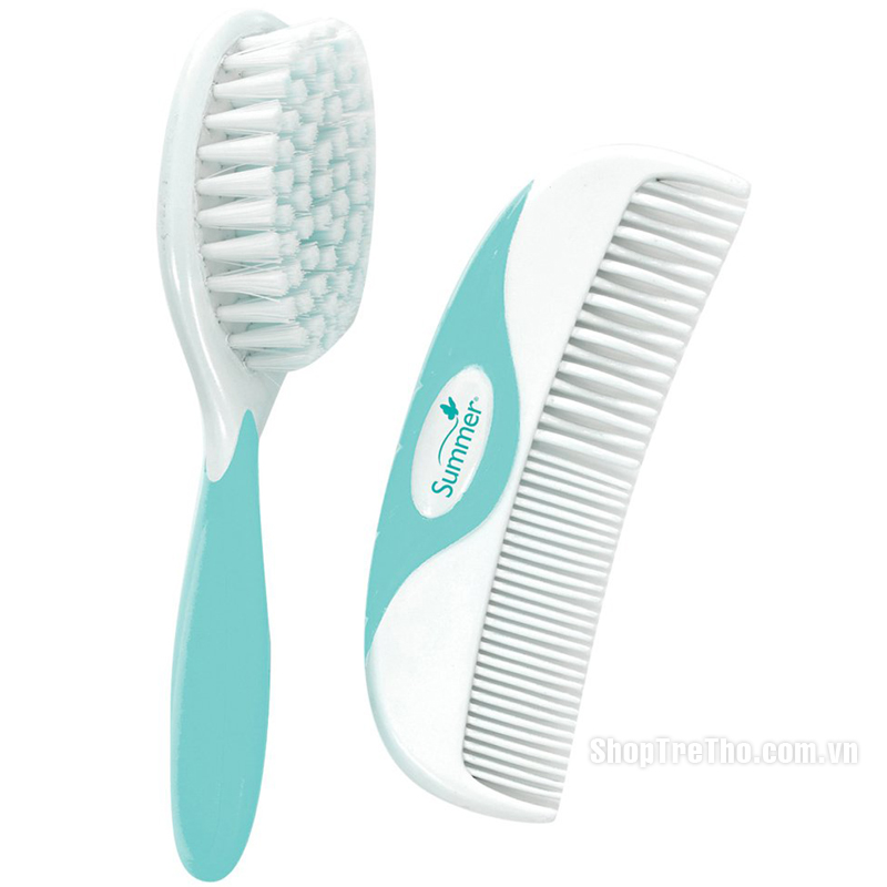 Bộ lược và bàn chải cho bé Summer 14404 - Brush & Comb Set
