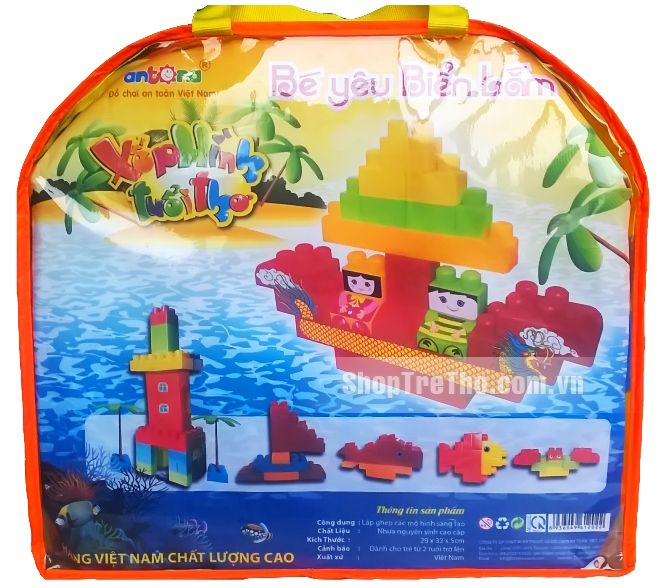 Xếp hình bé yêu biển lắm No.202