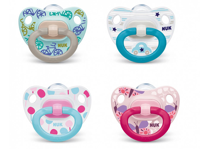 Ty ngậm silicone classic Nuk NU01809 (6-18M)