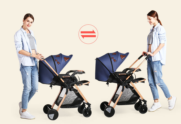 Xe đẩy 2 chiều QK1 (nhiều màu) 
