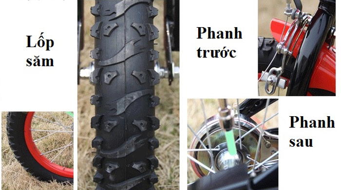 Xe đạp trẻ em Yibaixin-10