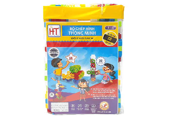 Đồ chơi xếp hình khối mầm non nhỏ HT7817