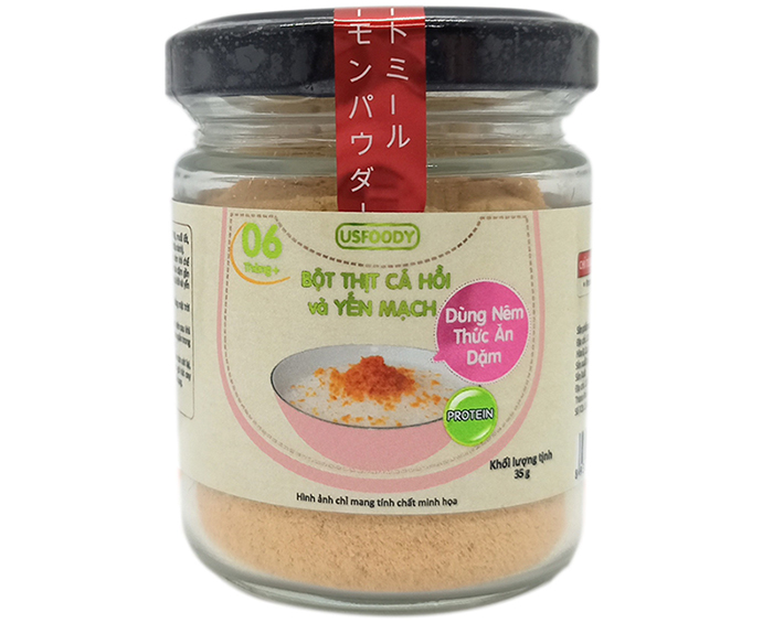 Bot thit ca hoi va yen mach US Food (35g)