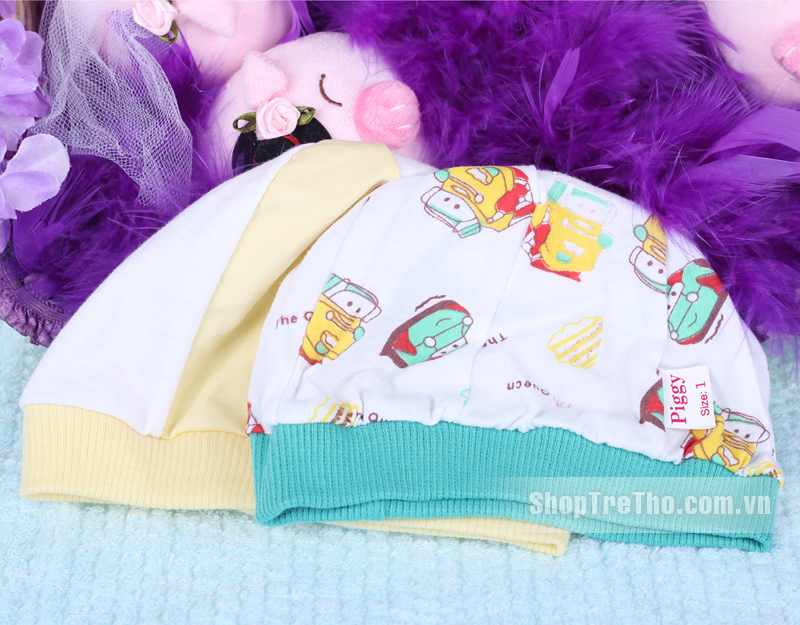 Mũ chụp dành cho bé sơ sinh Piggy
