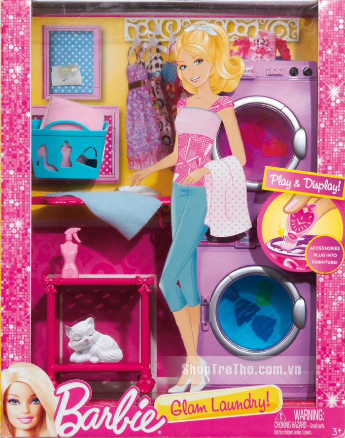 Nội thất sang trọng Barbie X7936