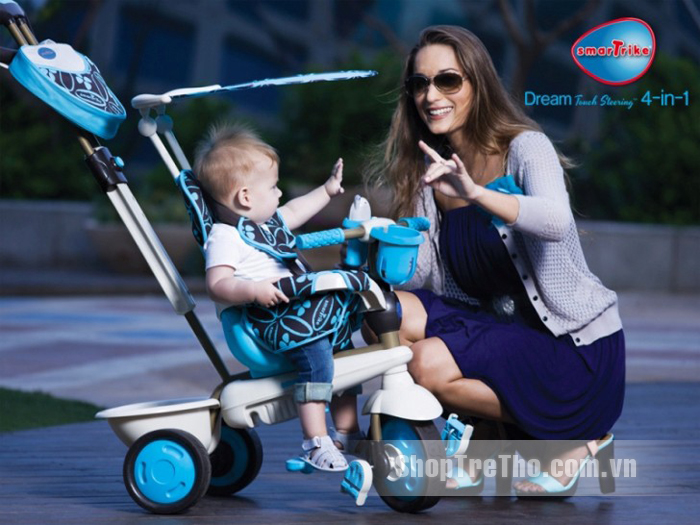 Xe 3 bánh cảm ứng Smart Trike 4 trong 1
