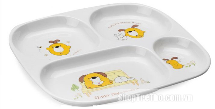 Khay ăn 4 ngăn Melamine QB93004