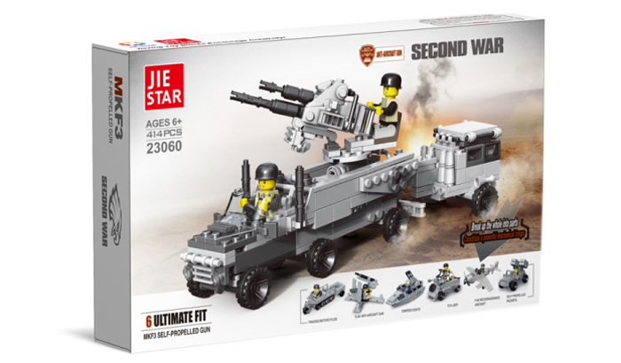 Bộ xếp hình Jie Star 23060 - Second War