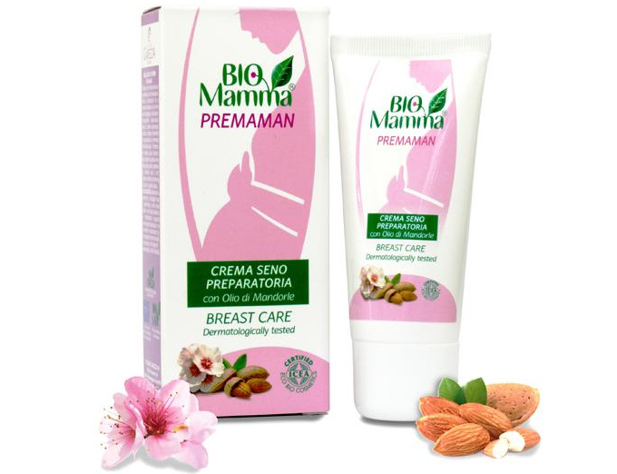 Kem ngừa nứt đầu ti hữu cơ Bio Mama 50ml