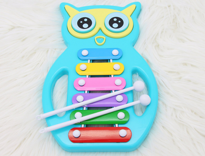 Đàn gõ Xylophone hình cú mèo Toyshouse 0820-TH-FF-0101-B 