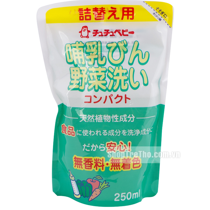 Nước rửa bình sữa và hoa quả (loại thay thế - 250ml)