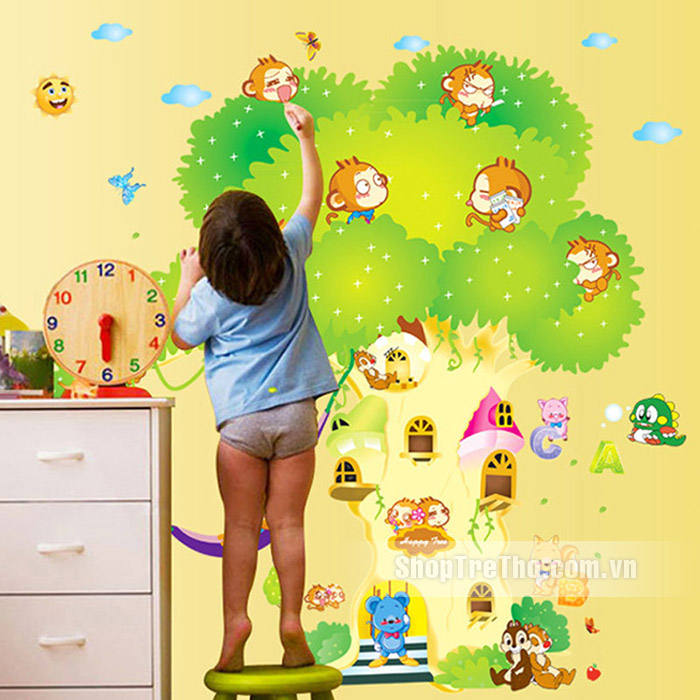 tranh dan tuong tree of the home M110