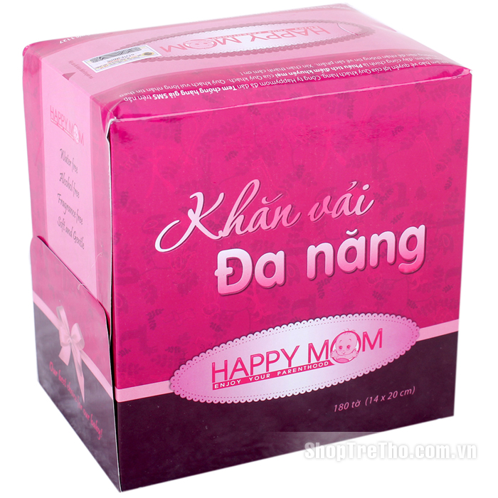 Khăn vải đa năng Happy Mom