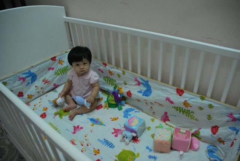 Cũi teddy đa năng màu trắng