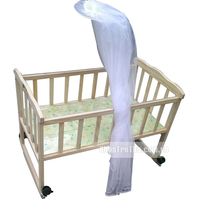 Nôi gỗ thông Goldcat C6