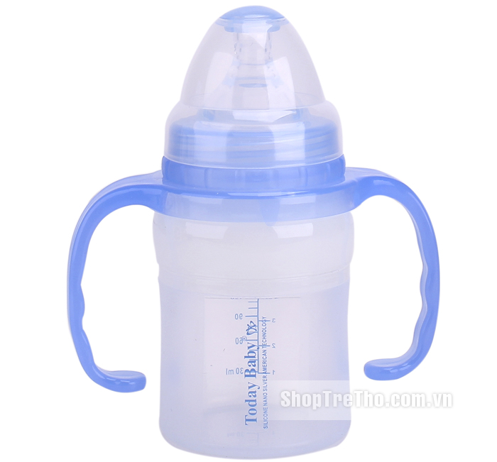 Bình sữa Today Baby cổ rộng 120ml (tròn)