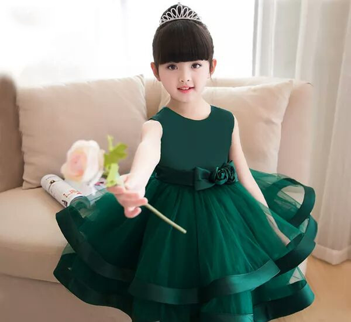 Váy đầm công chúa viền phi (1-6T) 
