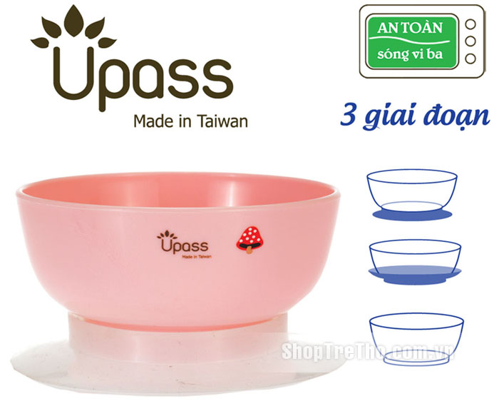 Bát ăn dặm chống đổ 3 giai đoạn Upass cỡ nhỏ
