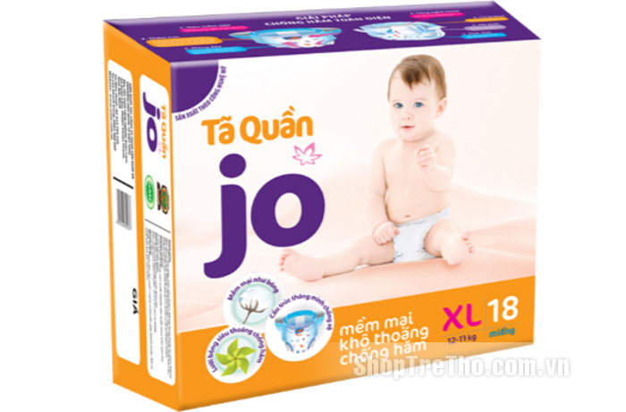 Bỉm quần Jo XL18 cho trẻ từ 12 - 17kg