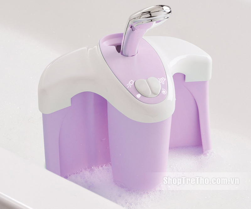 Chậu tắm Spa có vòi hoa sen Summer màu tím
