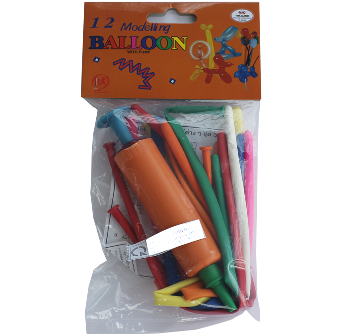 Bóng bay tạo hình kèm bơm BK1035