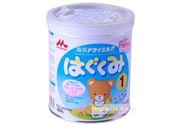Sữa morinaga 320g số 1 sản xuất tại Nhật Bản