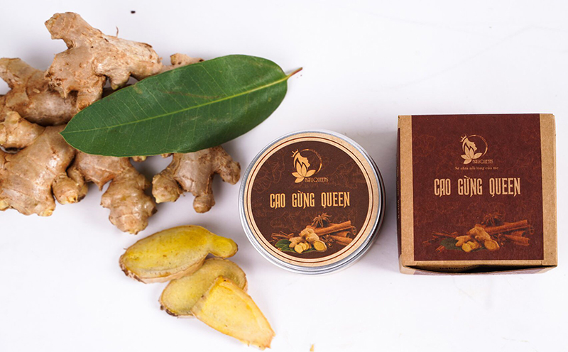 Cao gừng săn bụng NatuQueens