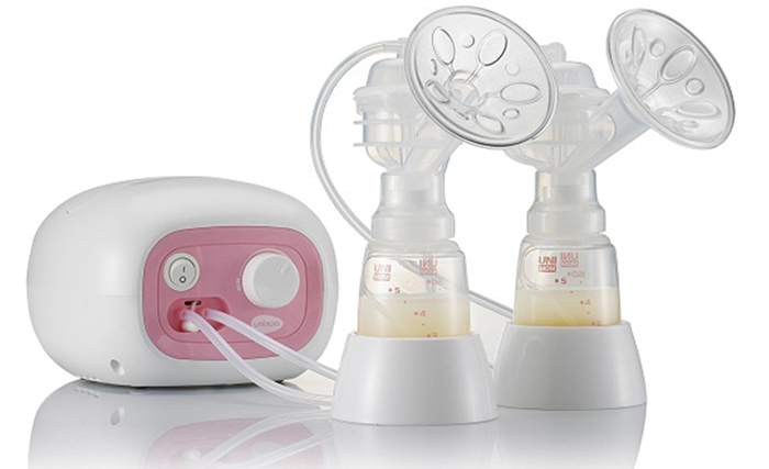 Máy hút sữa Unimom điện đôi Hàn Quốc chính hãng