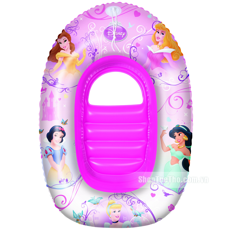 Phao bơi hình thuyền Disney princess