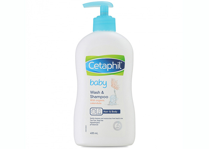 Sua tam goi toan than hoa cuc cho be Cetaphil 400ml