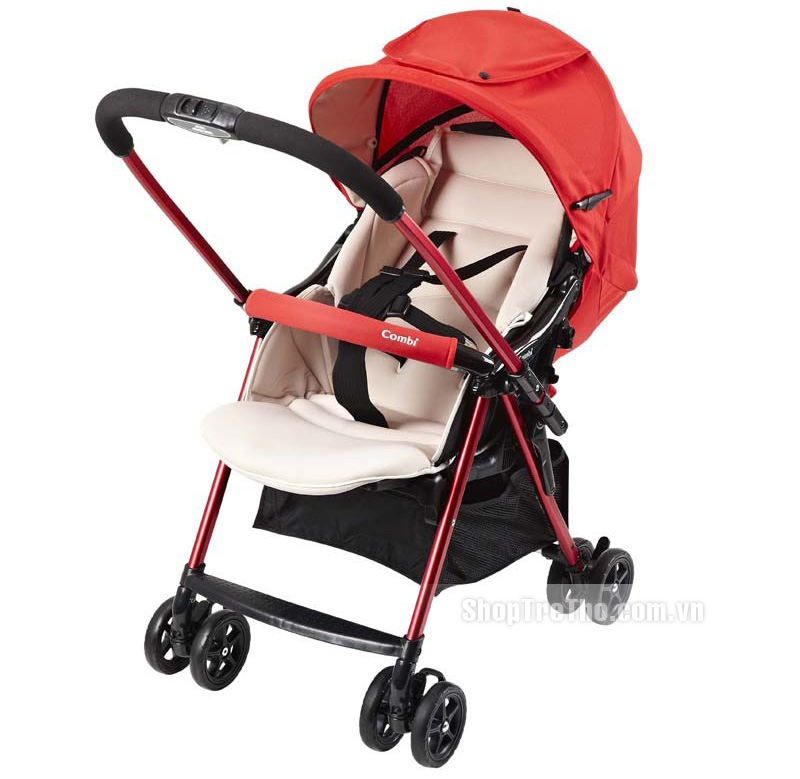Xe đẩy Combi  Well Comfort màu đỏ
