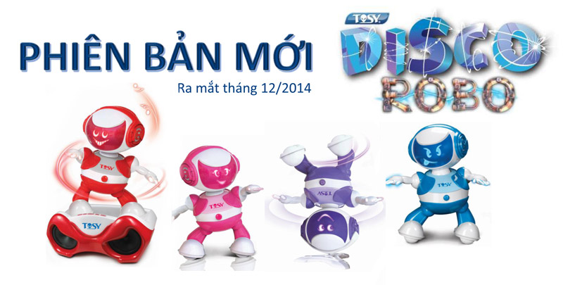 Đồ chơi robot tosy phiên bản mới