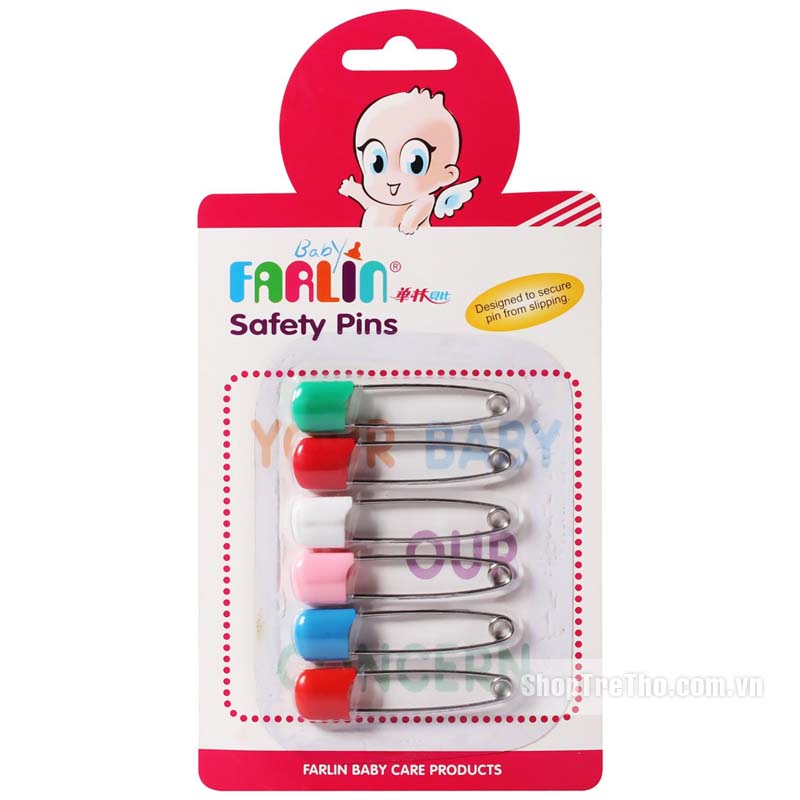Kim băng an toàn Farlin (gài yếm, tã)