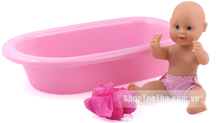 Búp bê đồ chơi Dolls World - Bé yêu tắm mát