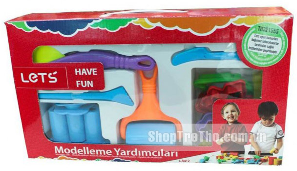 Bộ dụng cụ đất nặn 15 cái