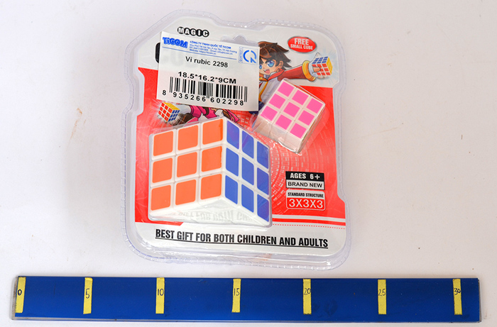 Đồ chơi vỉ Rubik đôi 2298