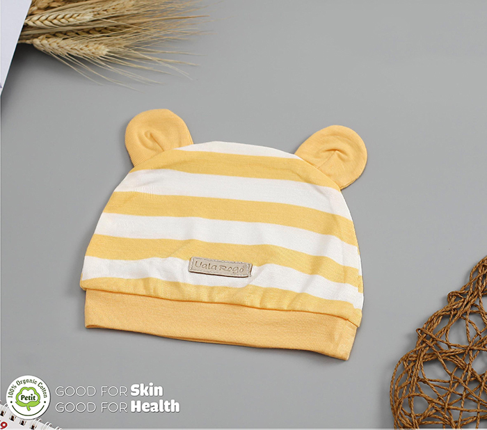 Mũ sơ sinh tai thỏ Uala UR8406 (0-6M)