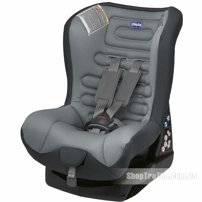 Ghế ngồi ô tô Chicco Eletta cho bé từ sơ sinh màu xanh ghi