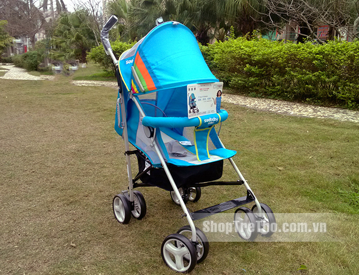 Xe đẩy Seebaby S02-1 nhỏ gọn khi đi du lịch 1