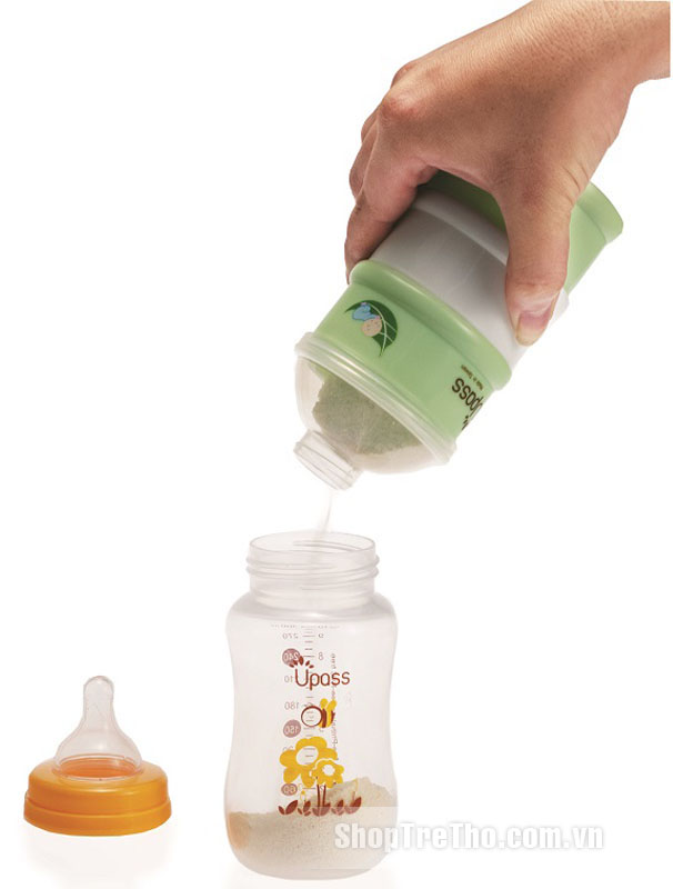 Hộp đựng sữa 3 ngăn không BPA Upass UP8002C