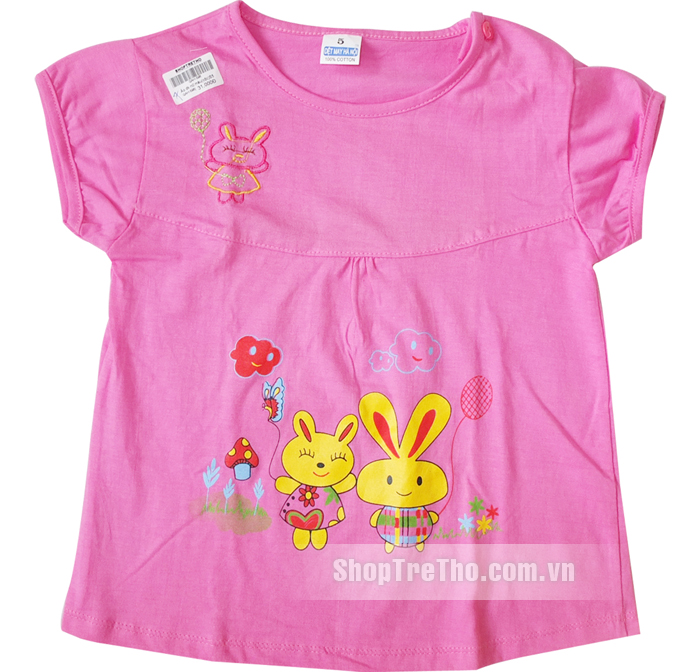 Áo cộc Dệt Kim cho bé gái S5