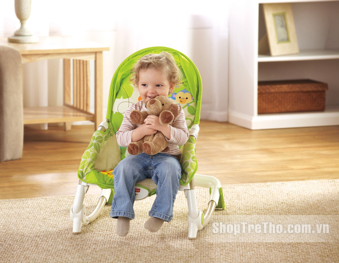 Ghế rung Fisher Price X7047 Rainforest Friends